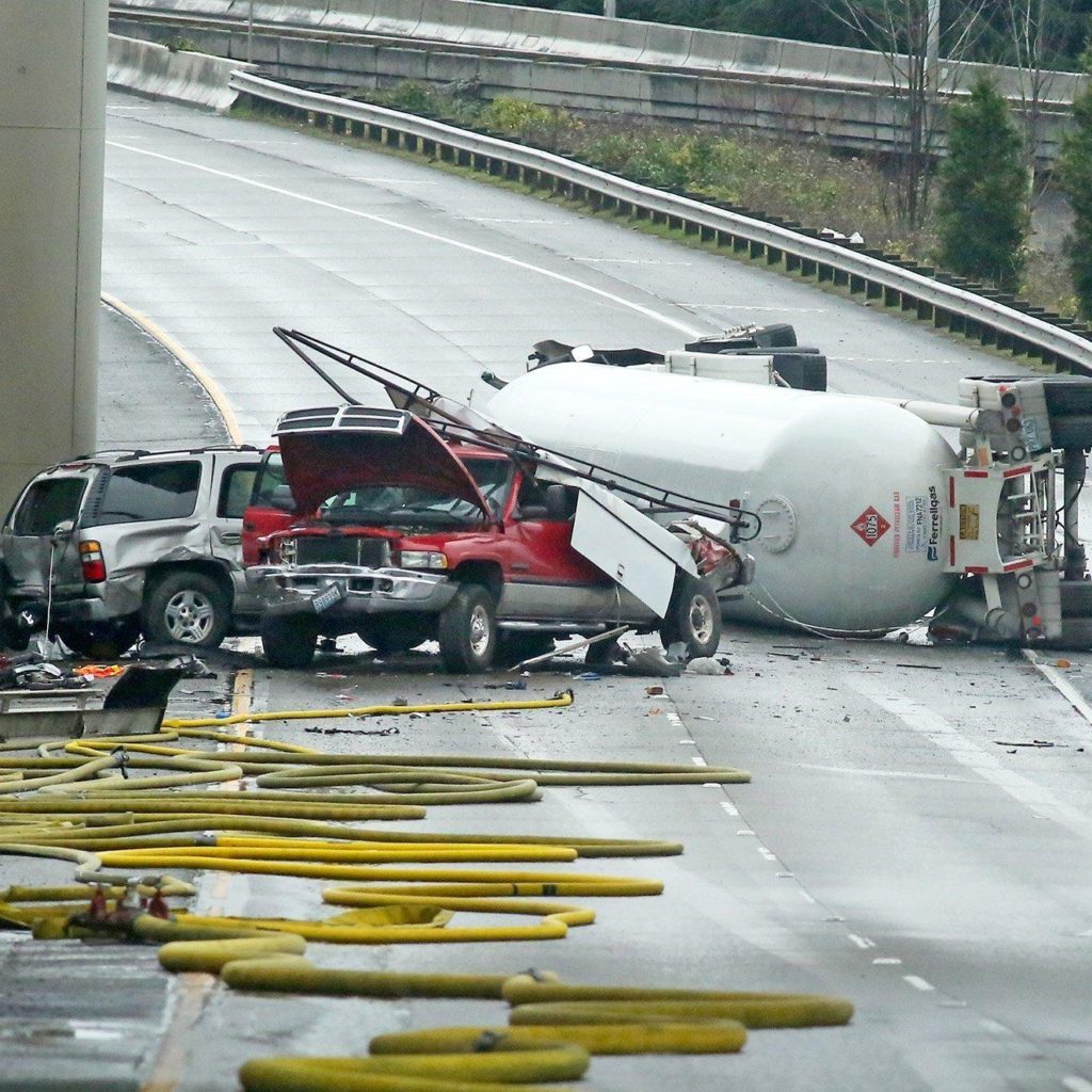 Rollover Truck Accident